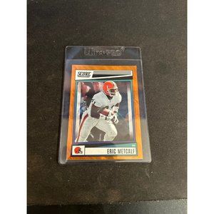 2022 score electric orange football card of Eric metcalf 427/599 card #209